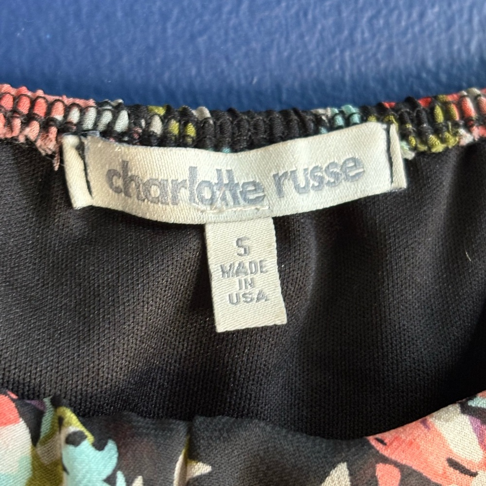 Charlotte Russe Multicolor Floral Dress - Picture 5 of 5